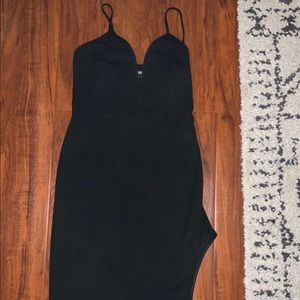 Missguided LBD w/ Adjustable Strap and Side Slit